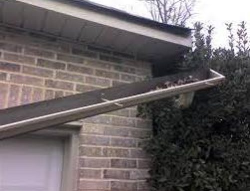 Why are my gutters pulling away from my house?
